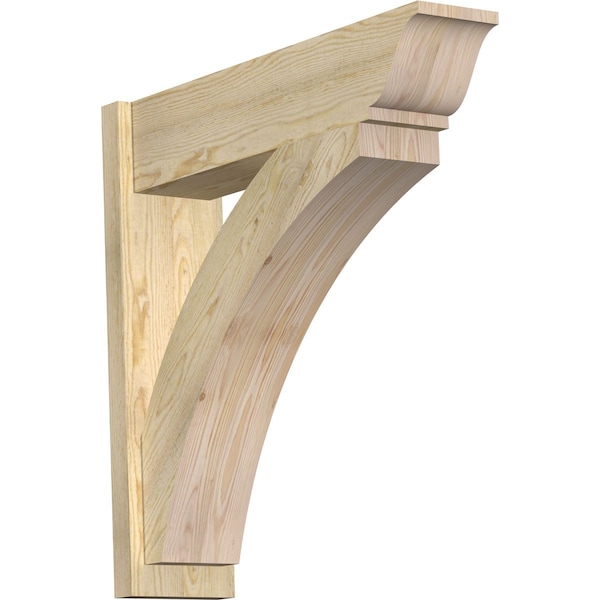 Ekena Millwork Thorton Rough Sawn Traditional Outlooker, Douglas Fir, 8"W x 32"D x 32"H OUT08X32X32THR01RDF - main